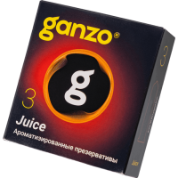 Презервативы ароматизированные Ganzo Juice - 3 шт