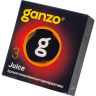 Презервативы ароматизированные Ganzo Juice - 3 шт Презервативы ароматизированные Ganzo Juice - 3 шт - Презервативы ароматизированные Ganzo Juice - 3 шт