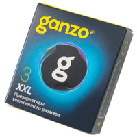 Презервативы увеличенного размера Ganzo XXL - 3 шт