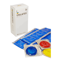 Разноцветные ароматизированные презервативы Unilatex Multifruit - 12 шт. + 3 шт. в подарок