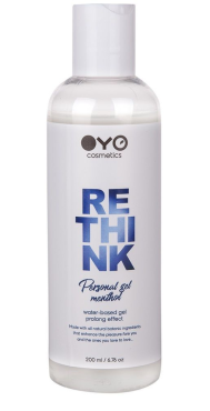 OYO Personal Gel Menthol 200ml Гель для тела Oyo с ментолом, 200 мл.